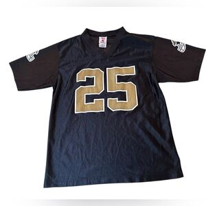 NFL Team Apparel Youth New Orleans Saints Reggie Bush Jersey Sz Large‎